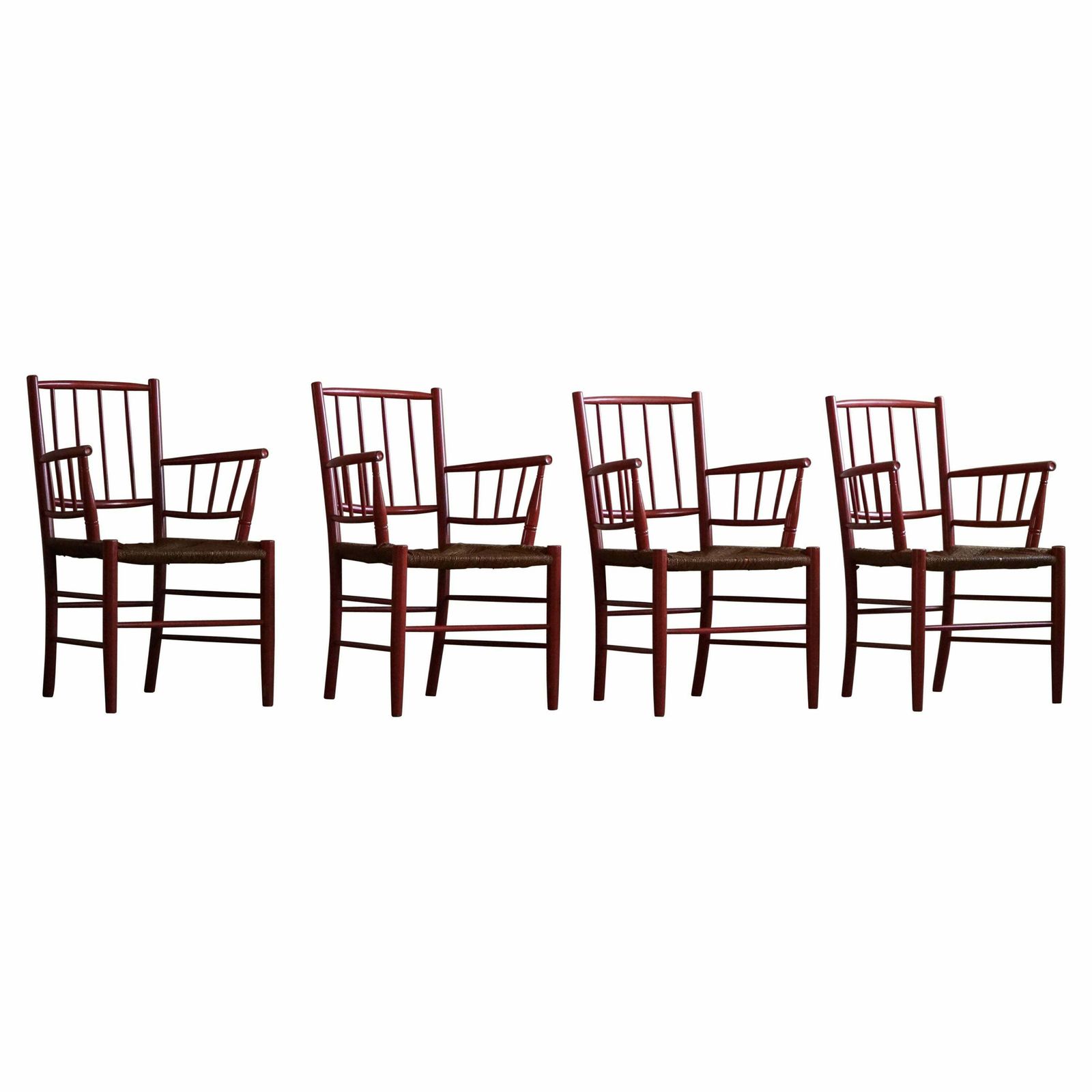 Bjørn Wiinblad, Set Of 4 Chairs, Nässjö Stolefabrik, Mid Century Modern, 1950s