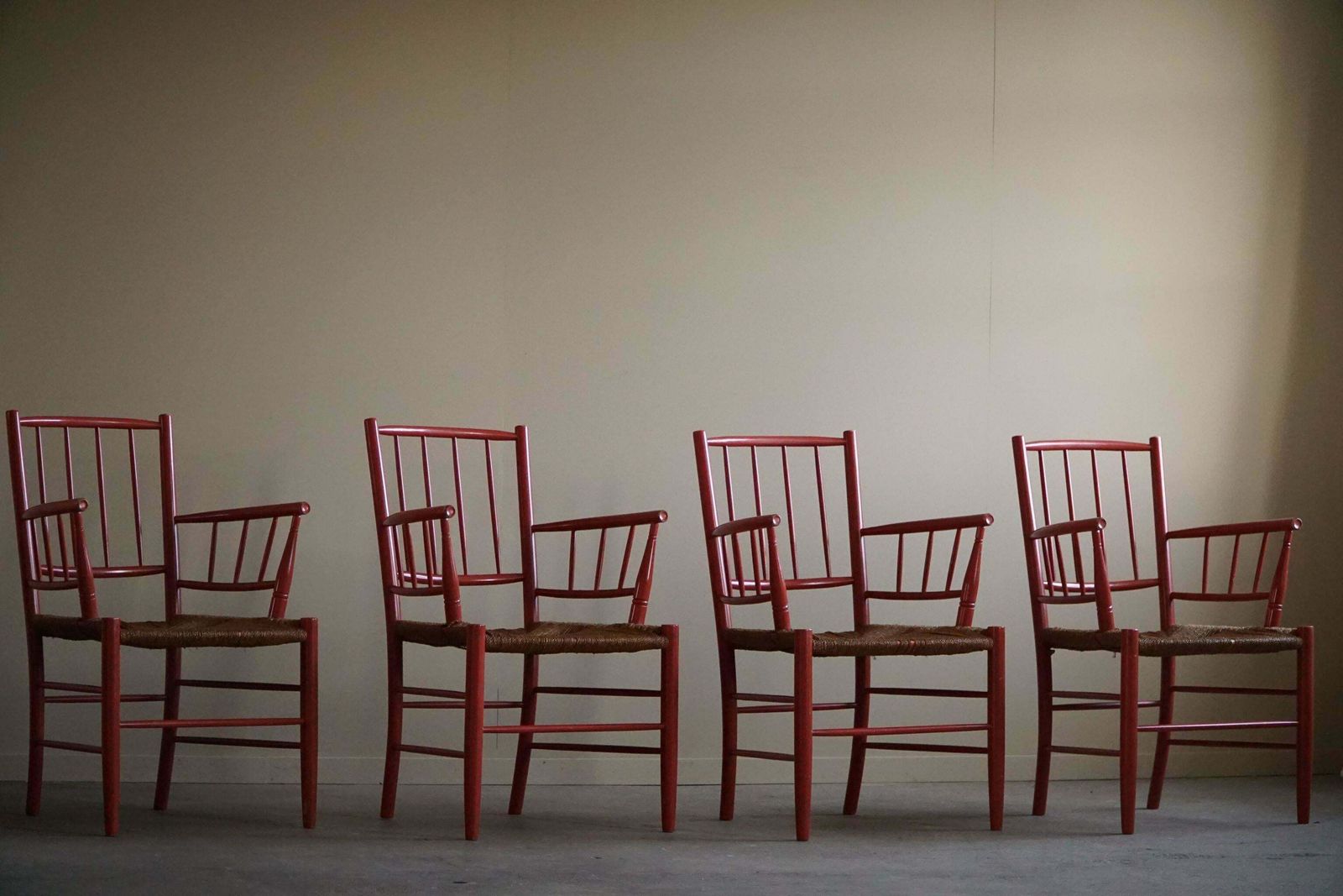 Bjørn Wiinblad, Set Of 4 Chairs, Nässjö Stolefabrik, Mid Century Modern, 1950s photo 2270.0