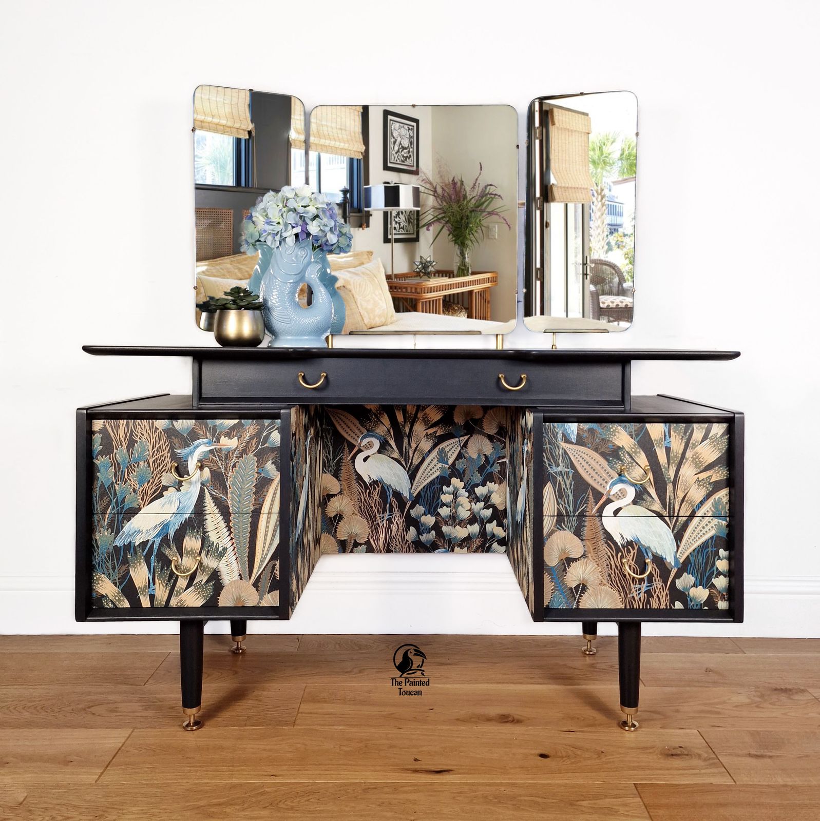Vintage G Plan Dressing Table, 1950s Custom Order