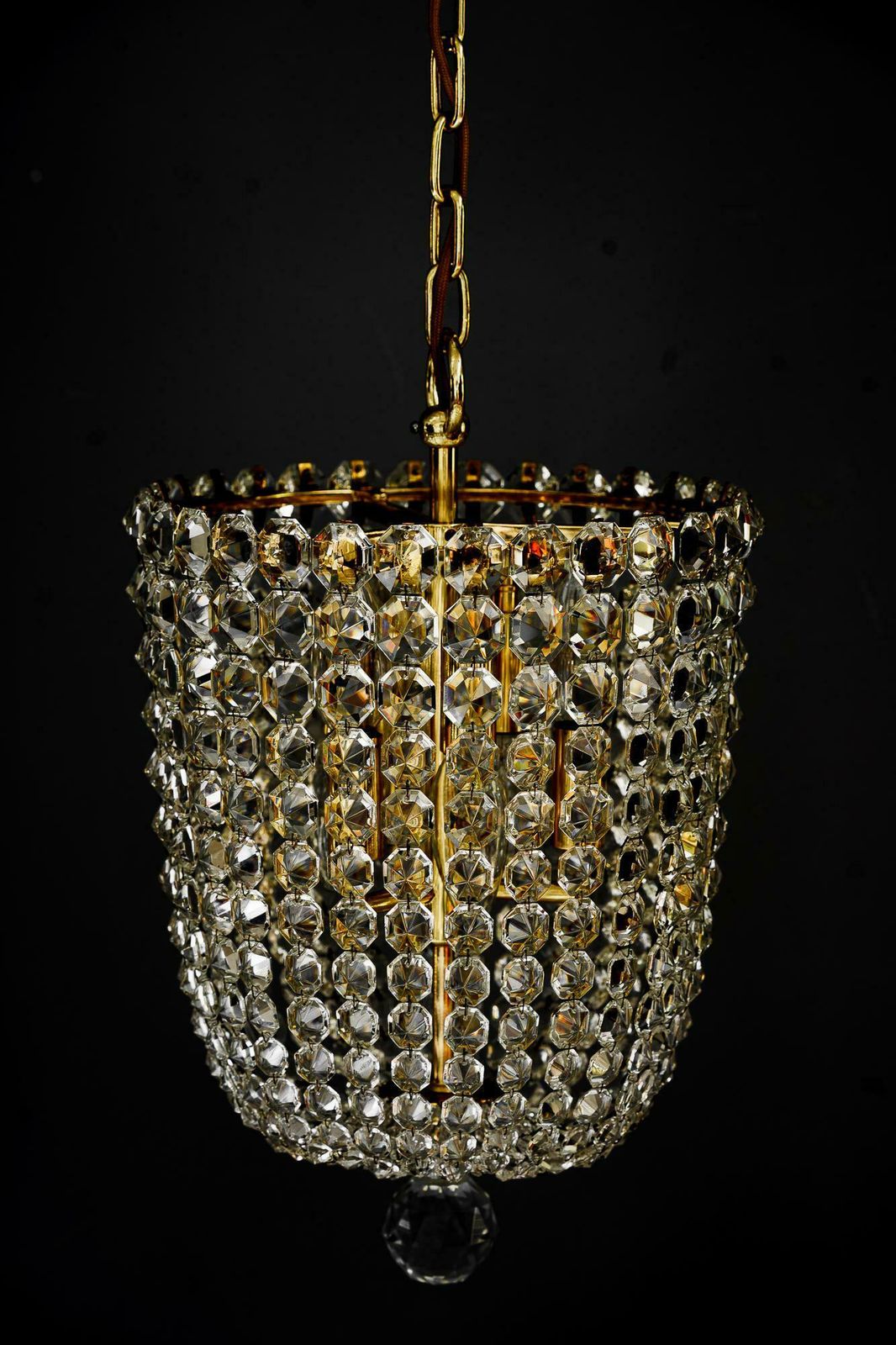 Crystal Chandelier Around 1960s By J.L.Lobmeyr ( Signed ) photo furniture