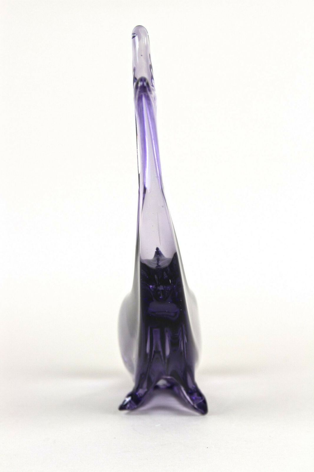photo furniture Contemporary Purple Murano Glass Fish, Italy Circa 1970