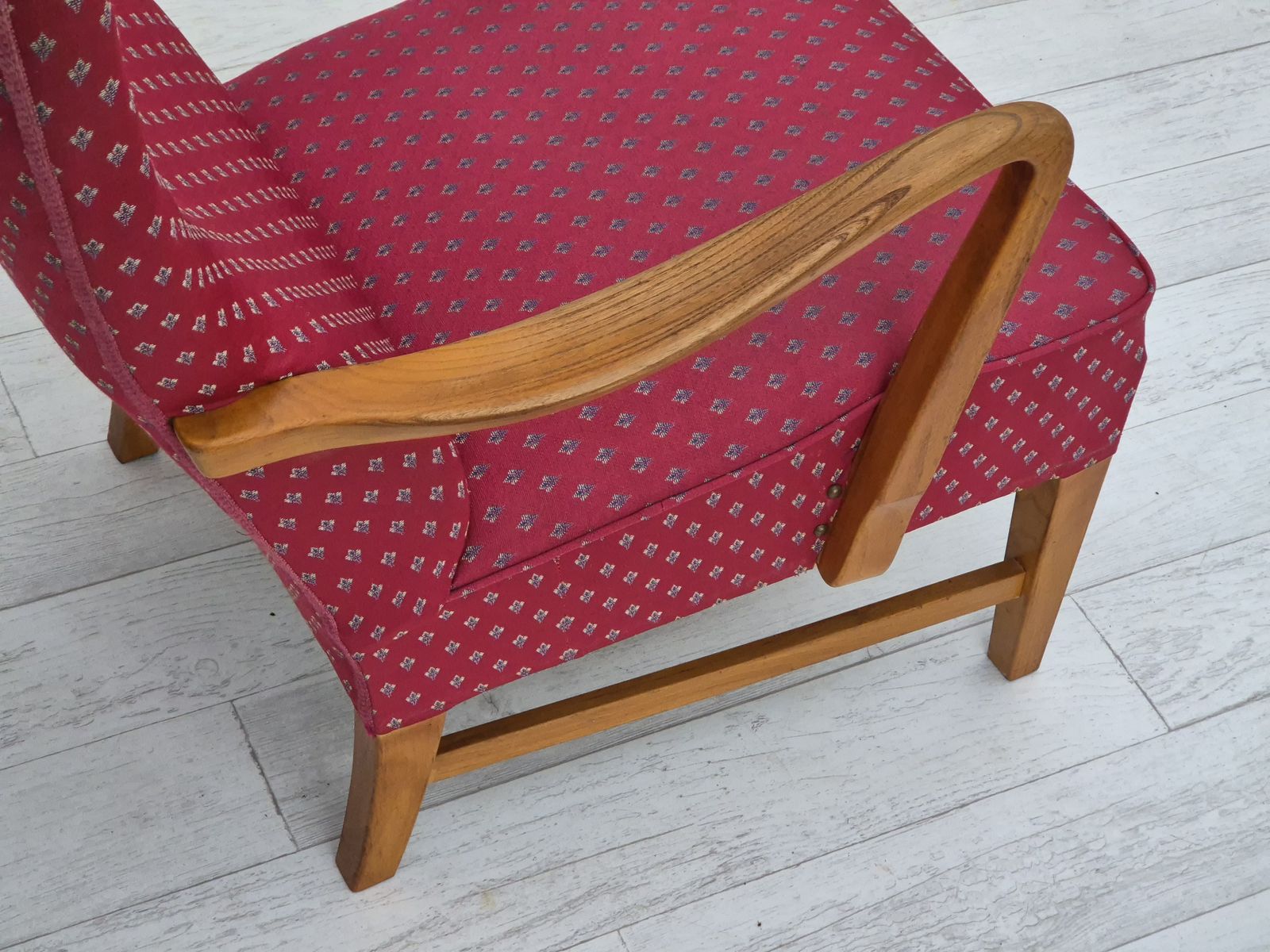 1970s, Scandinavian Chairs, Original Very Good Condition, Ash Wood. photo buy
