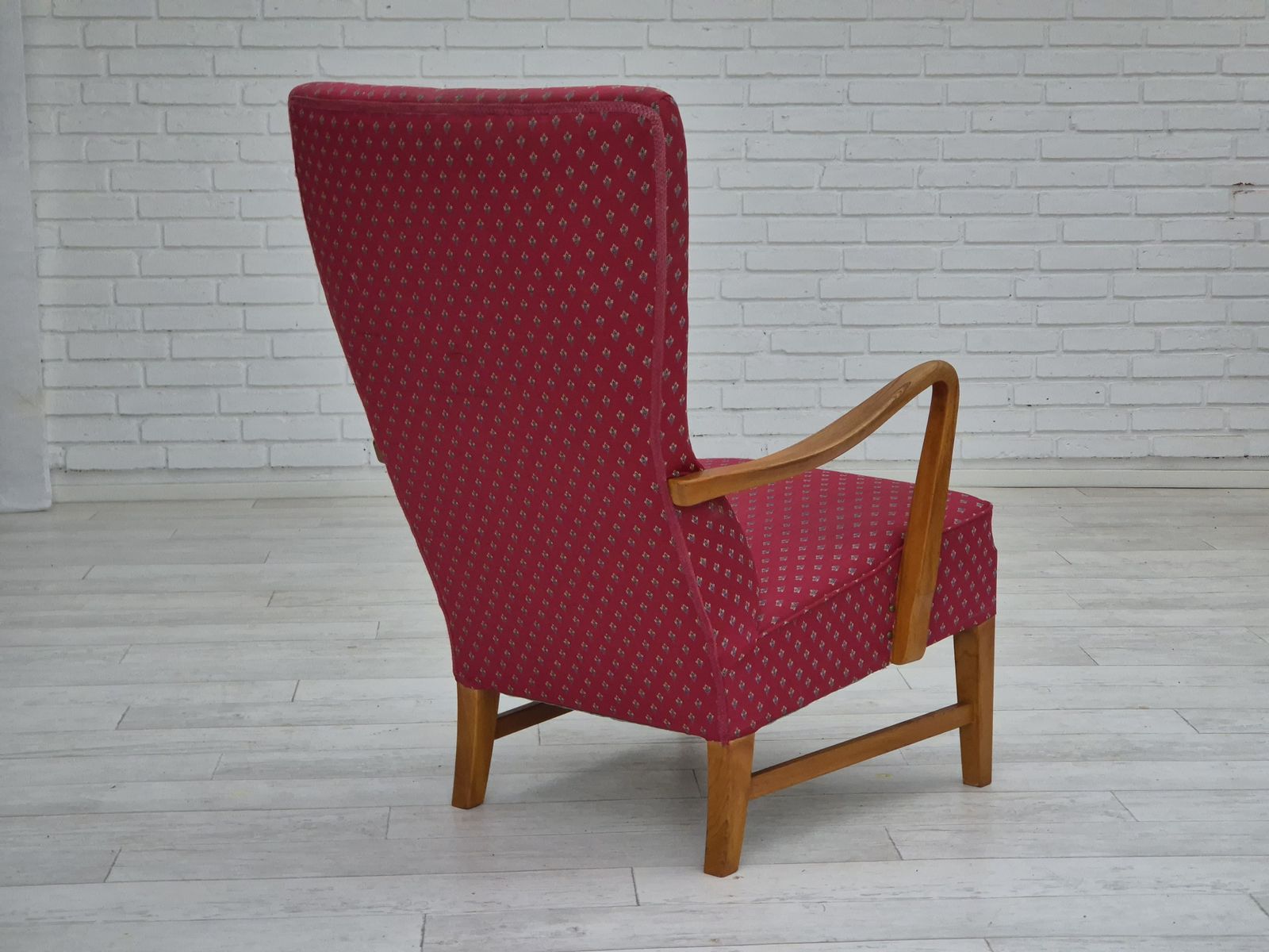 photo for sale 1970s, Scandinavian Chairs, Original Very Good Condition, Ash Wood.