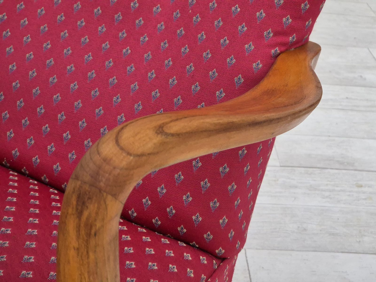 photo vinterior 1970s, Scandinavian Chairs, Original Very Good Condition, Ash Wood.