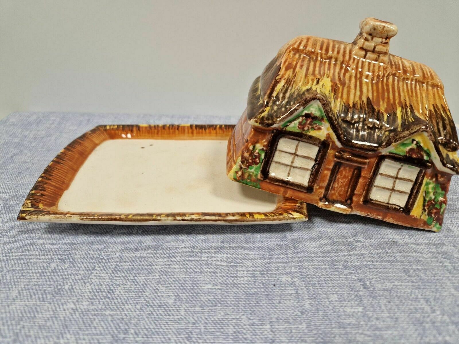 Price Kensington Cottage Ware Set Teapot, Butter, Cream, Sugar, Bank. 845007 photo 50.0