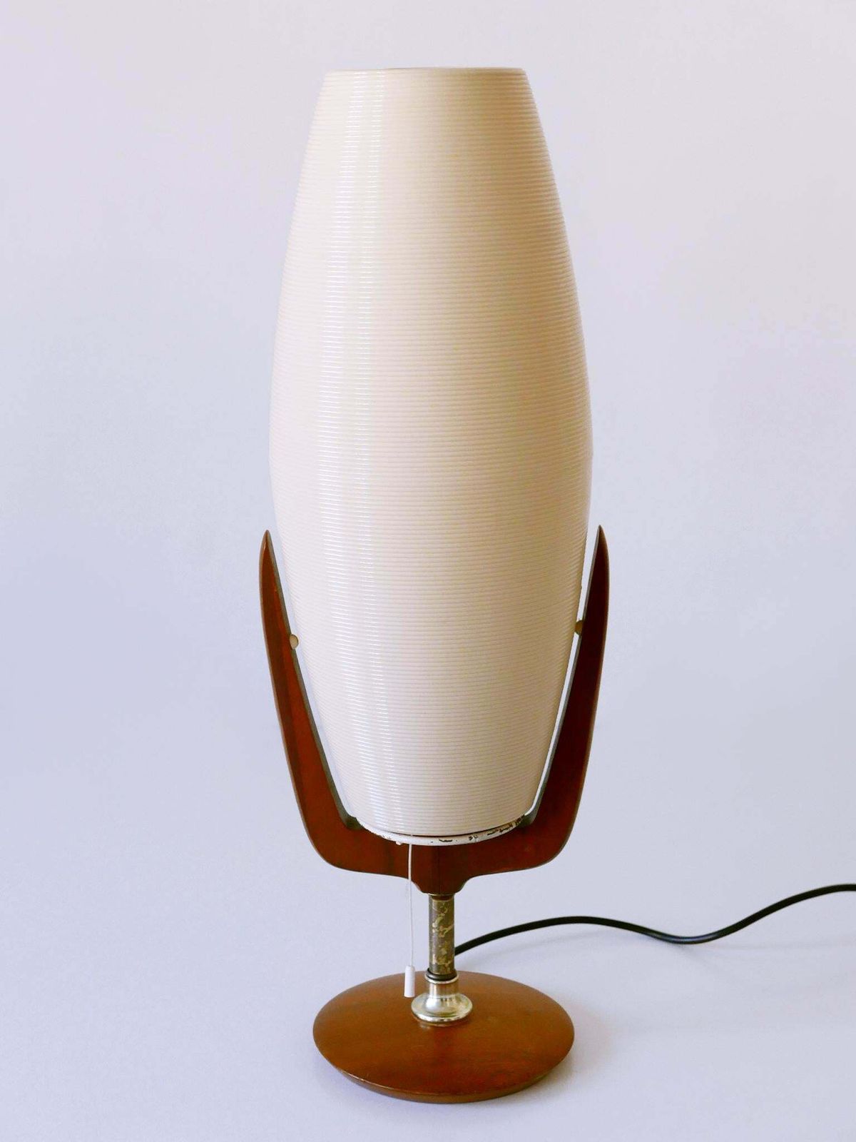 Large & Rare Mid Century Modern Yasha Heifetz Rotaflex Table Lamp USA 1950s photo for sale