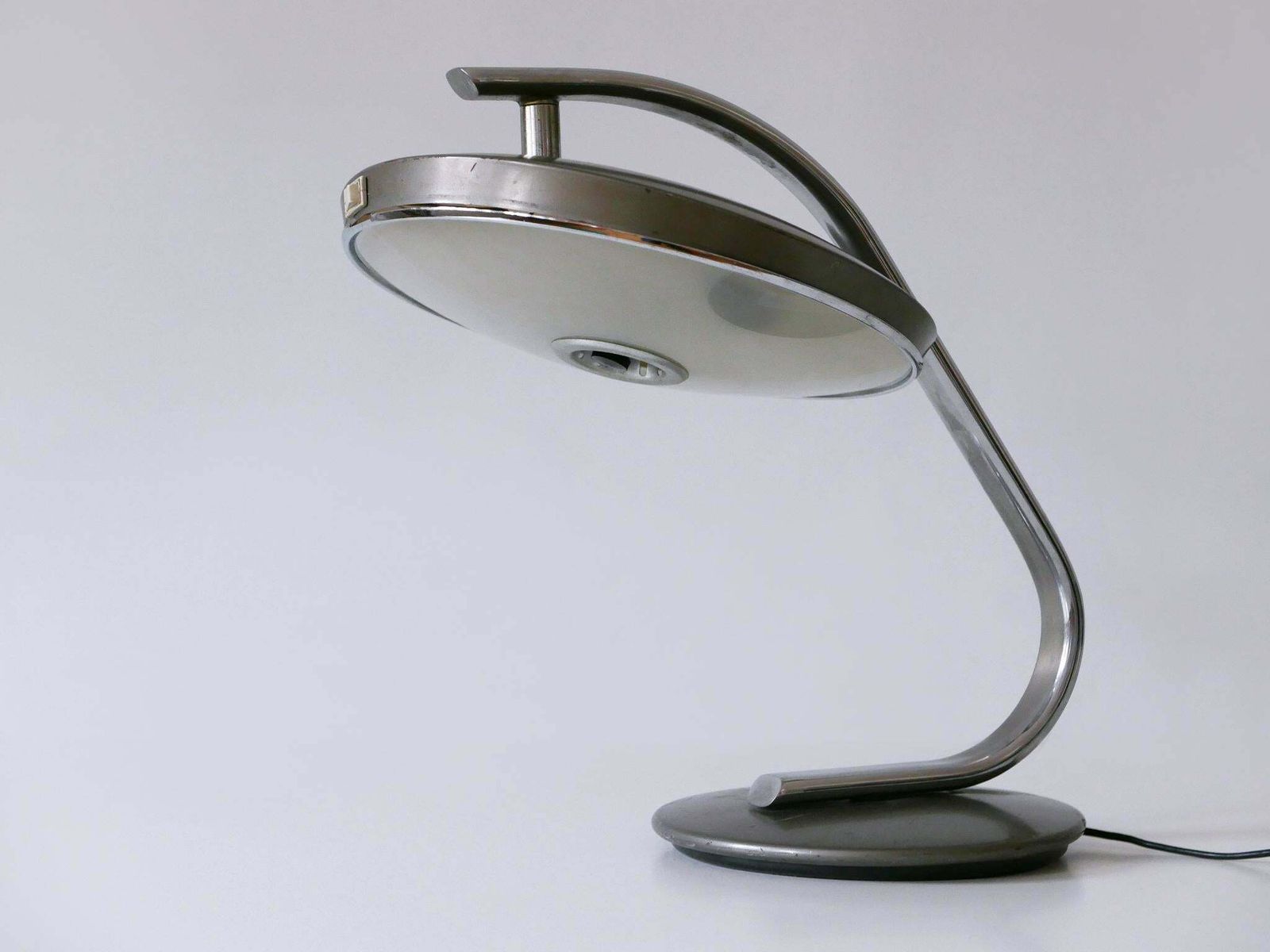 Mid Century Modern Desk Light Or Table Lamp 'Boomerang' By Fase Spain 1960s photo buy