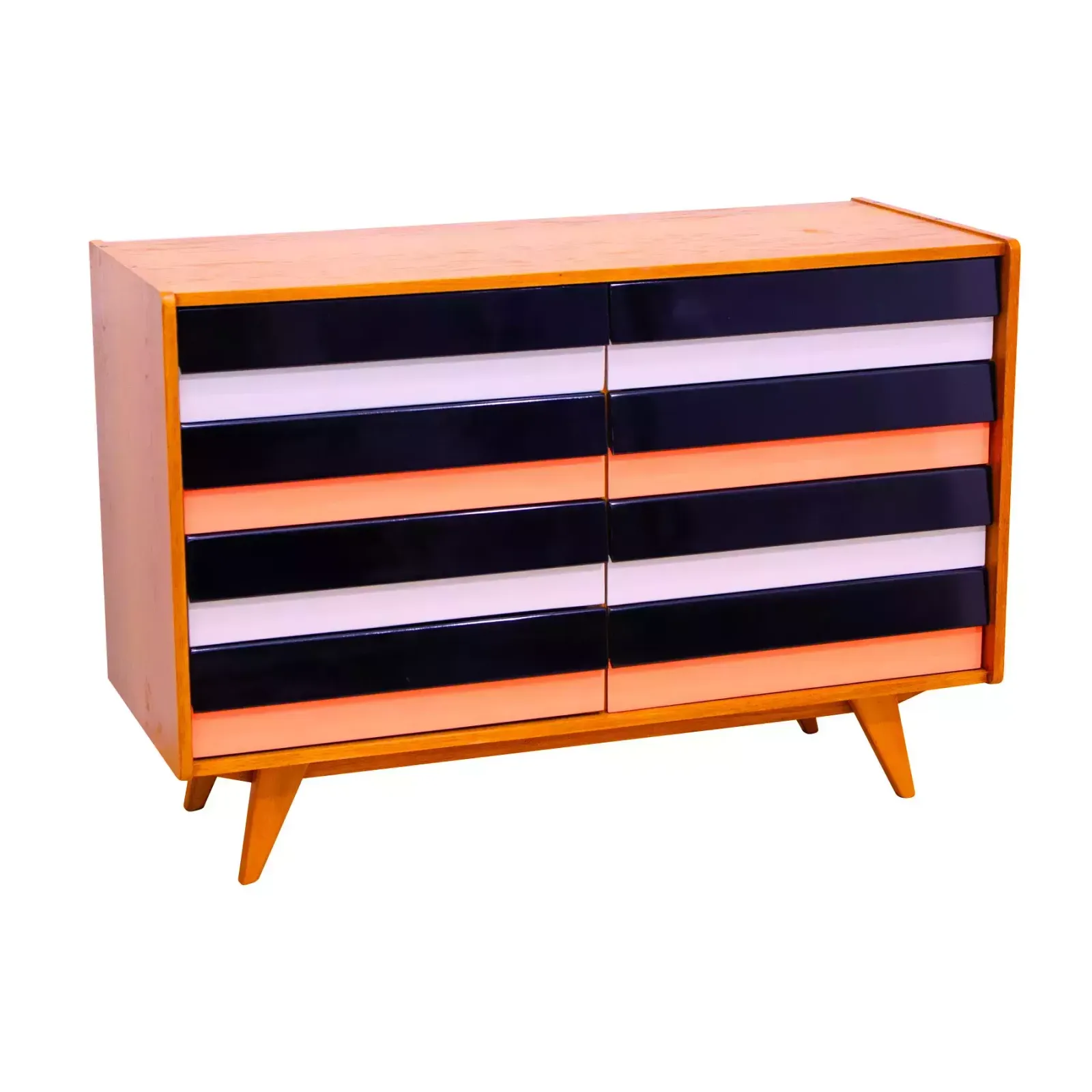 Mid Century Chest Of Drawers U 458 By Jiri Jiroutek, Czechoslovakia, 1960´S