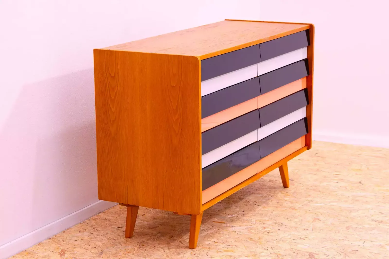 Mid Century Chest Of Drawers U 458 By Jiri Jiroutek, Czechoslovakia, 1960´S photo Furniture