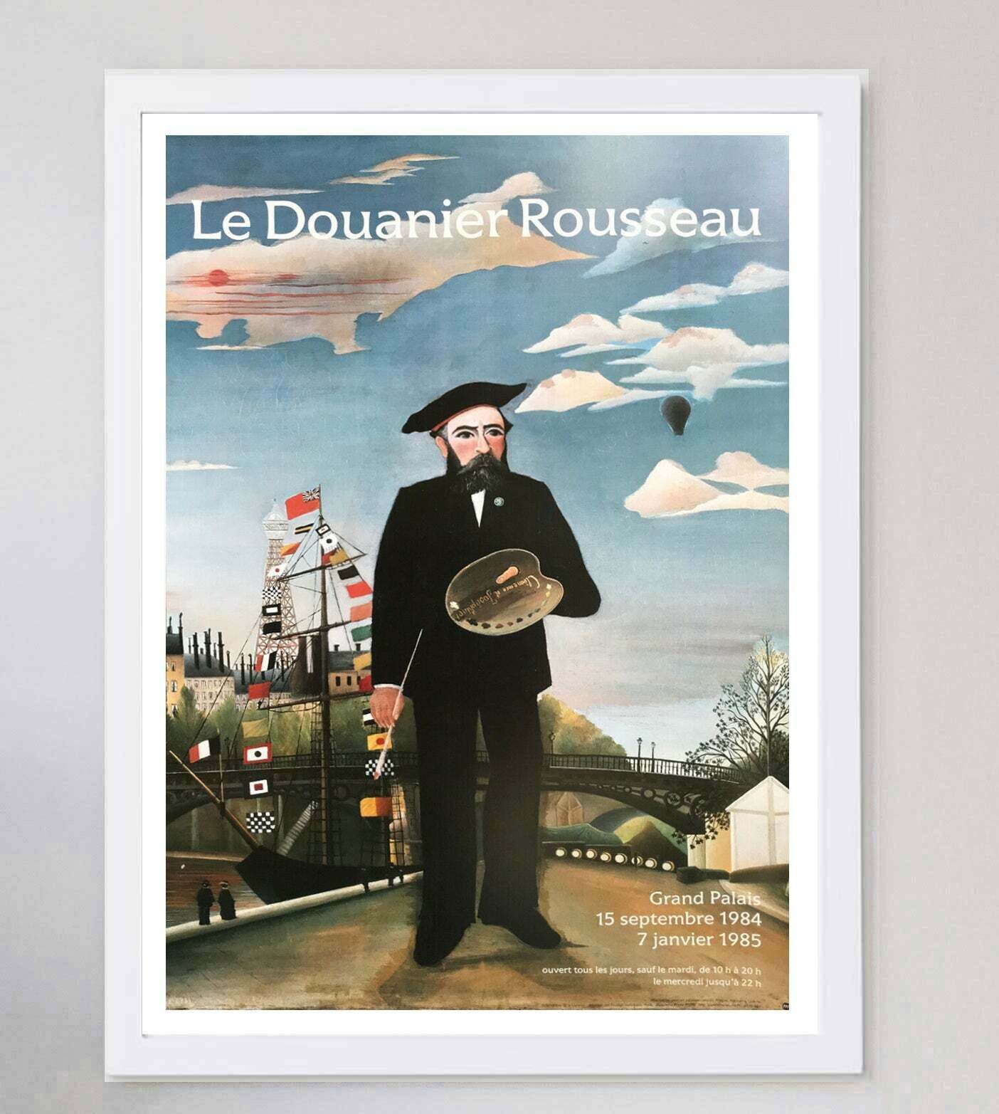 Henri Rousseau   Le Douanier Rousseau   Grand Palais Paris Original Vintage Poster photo for sale