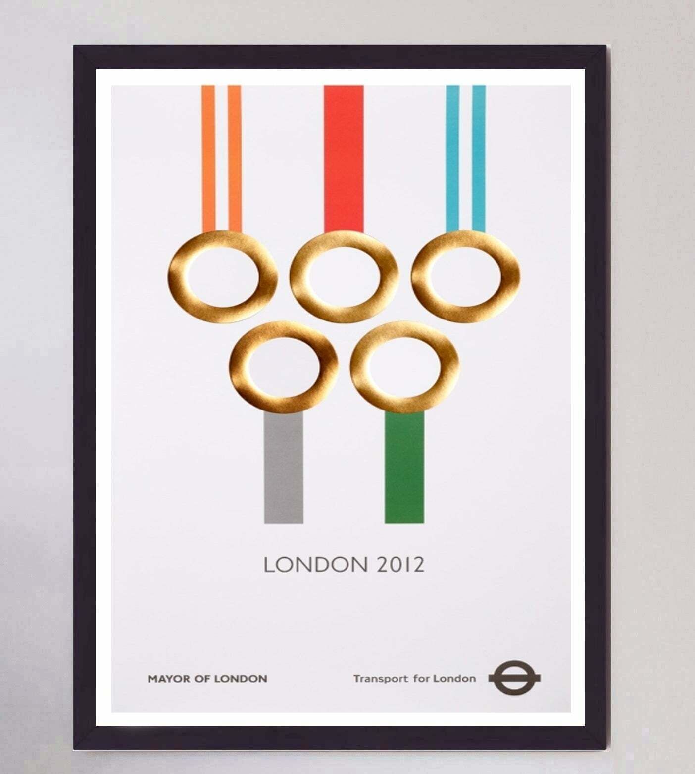 Tfl   London 2012 Olympic Games Original Vintage Poster photo furniture