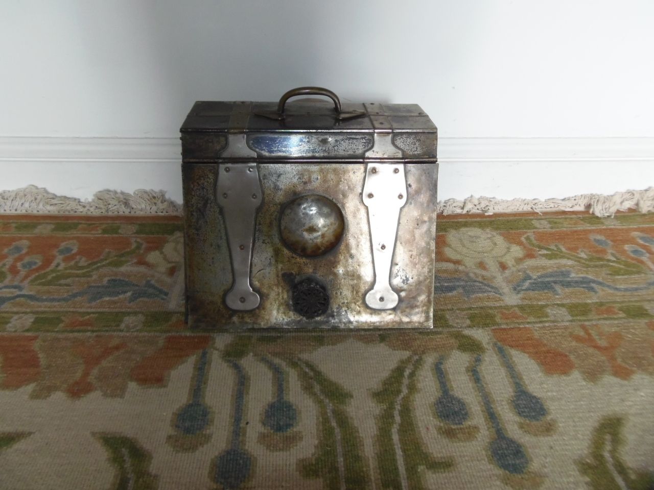 Arts And Crafts Coal Box ., 1900s photo furniture