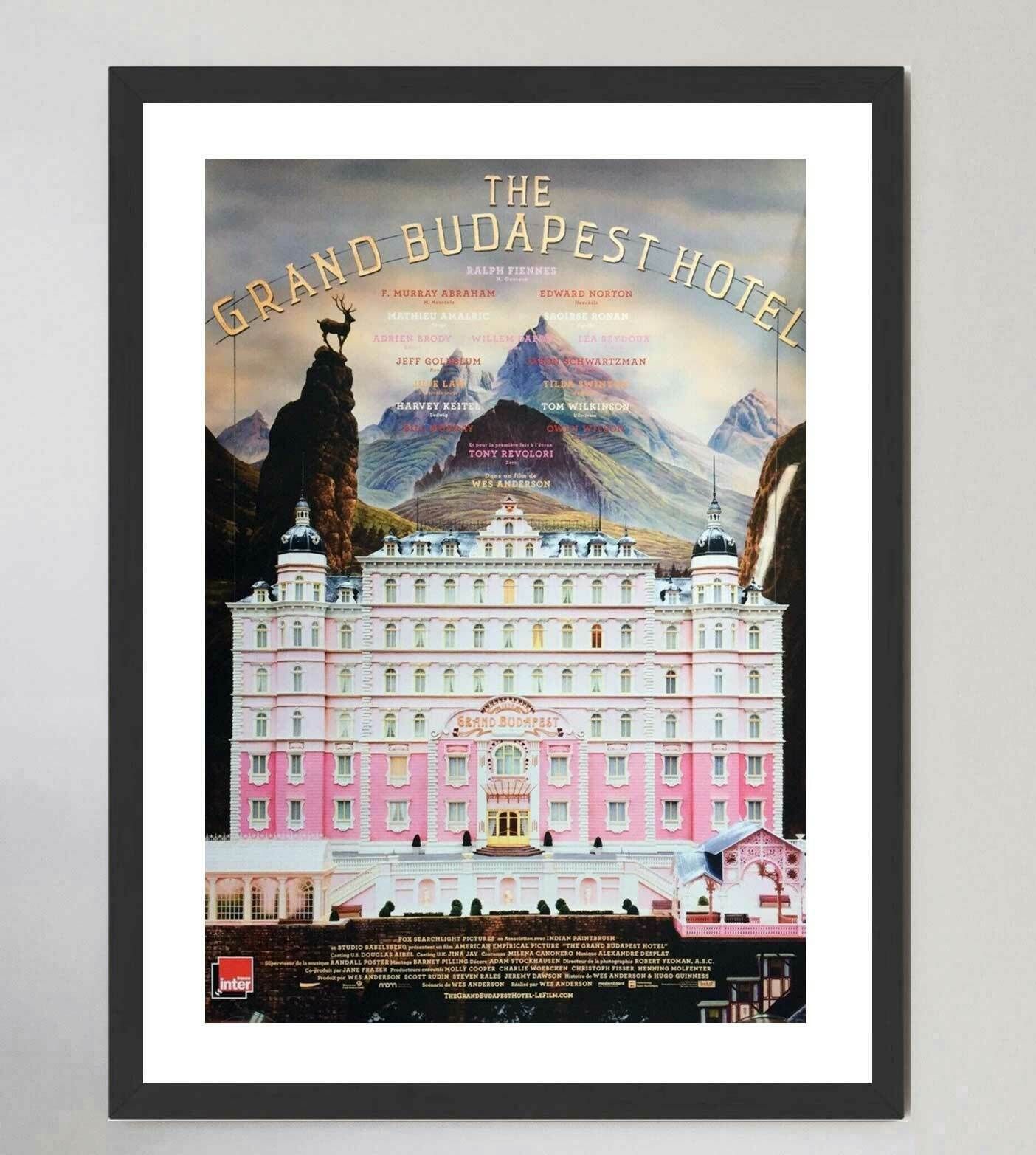 Grand Budapest Hotel (French) Original Vintage Poster photo furniture