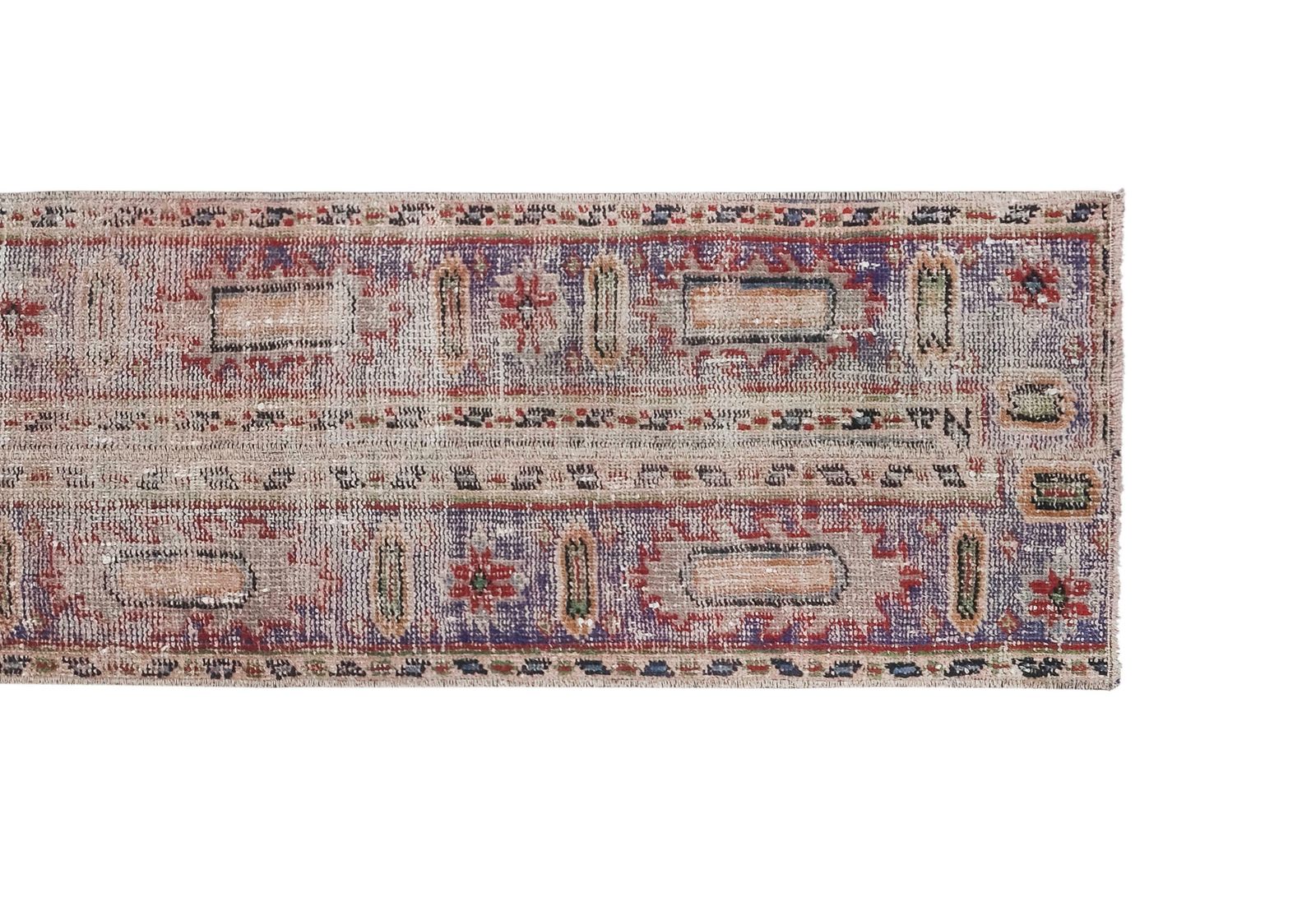 Turkish Narrow Runner Rug 51 X 218 Cm photo Textiles