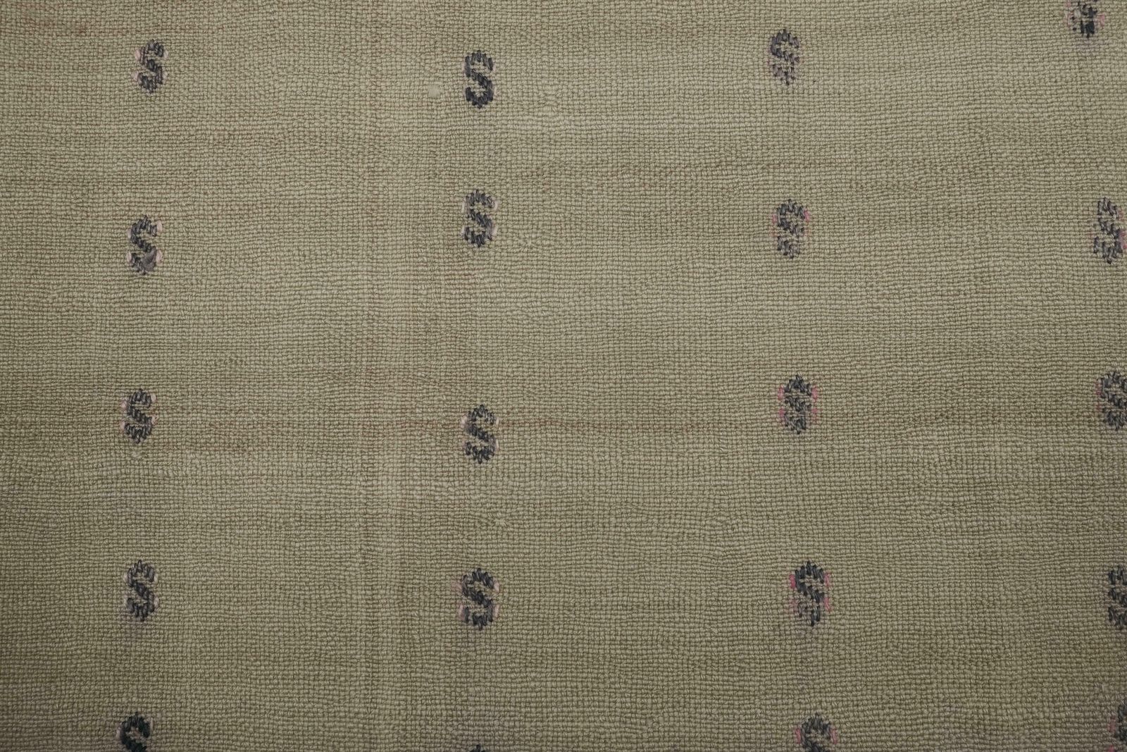 Turkish Camel Hemp Sisal Kilim Rug 140 X 240 Cm photo vintage
