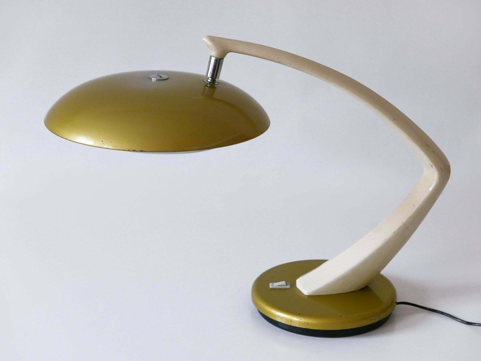 Mid Century Modern Desk Light Or Table Lamp 'Boomerang 64' By Fase Spain 1960s photo for sale