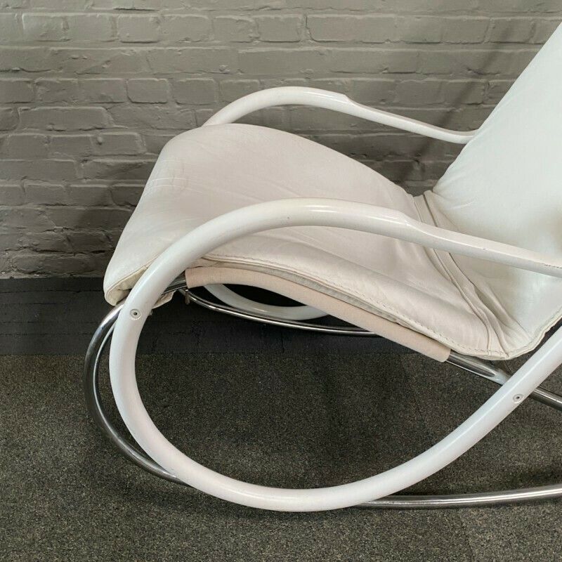 'Nonna' Rocking Chair By Paul Tuttle For Strässle Int. (Wk Wohnen)  1970's photo buy