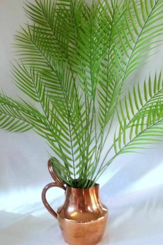 photo for sale Large French Vintage Hammered Kettle Pot Flower Pot Of Paris Number 10 Stamped