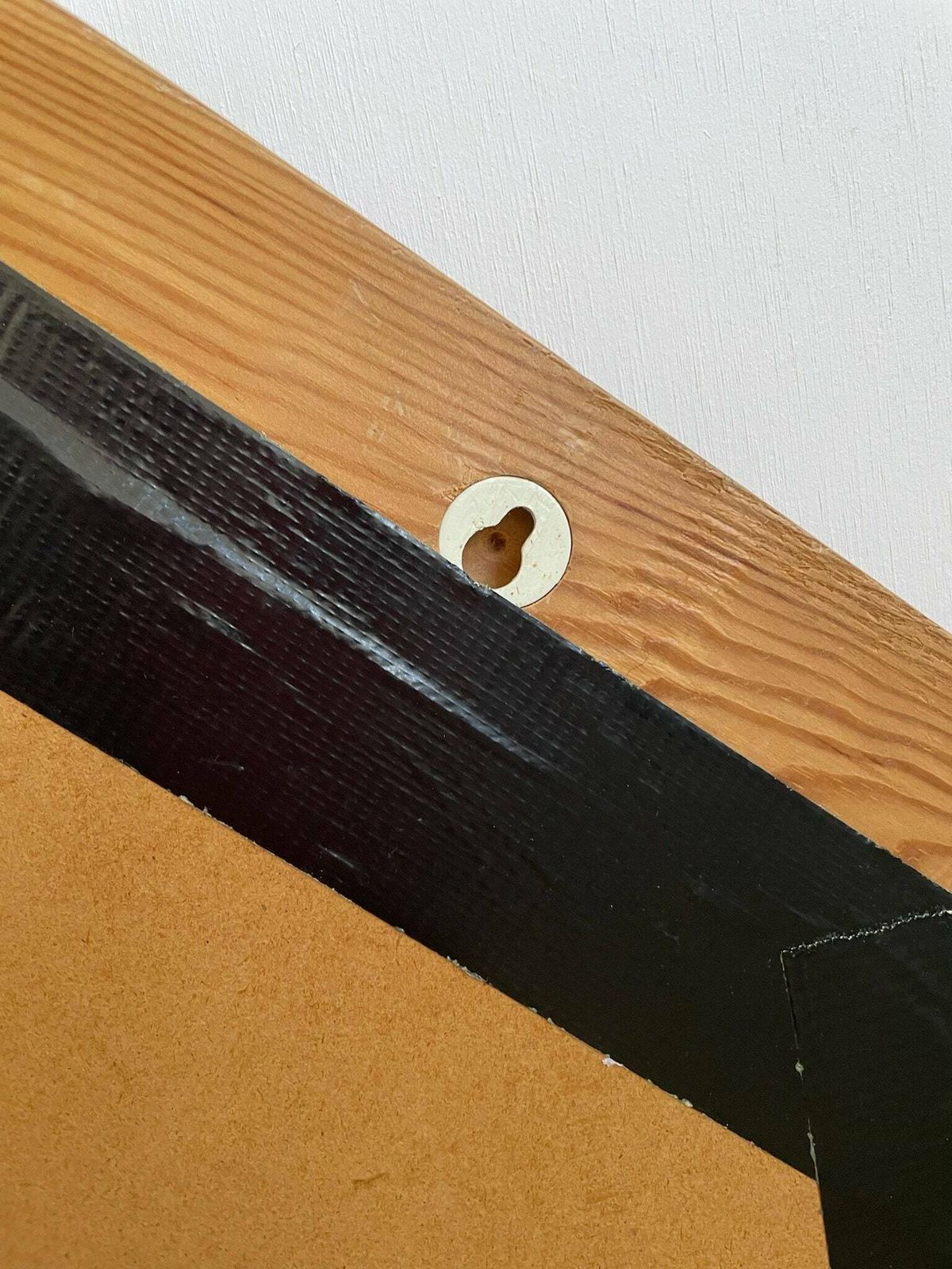 Retro Pine 1980s Octagonal Wall Mirror By Finnish Maker Finnmirror Makisen Kuvastin Oy photo buy