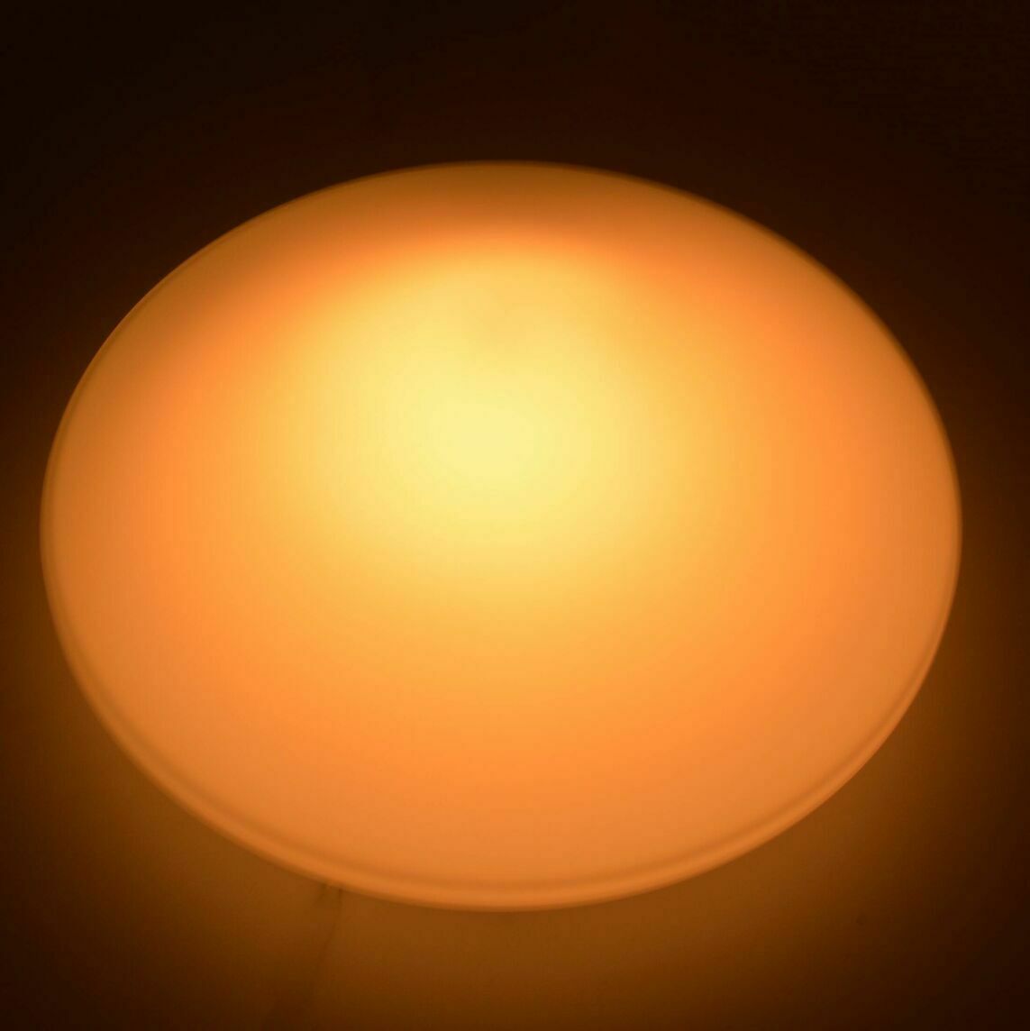 photo furniture Great White, Glass Ceiling Lamp, Penko Pieńsk, Poland In The 1970s.