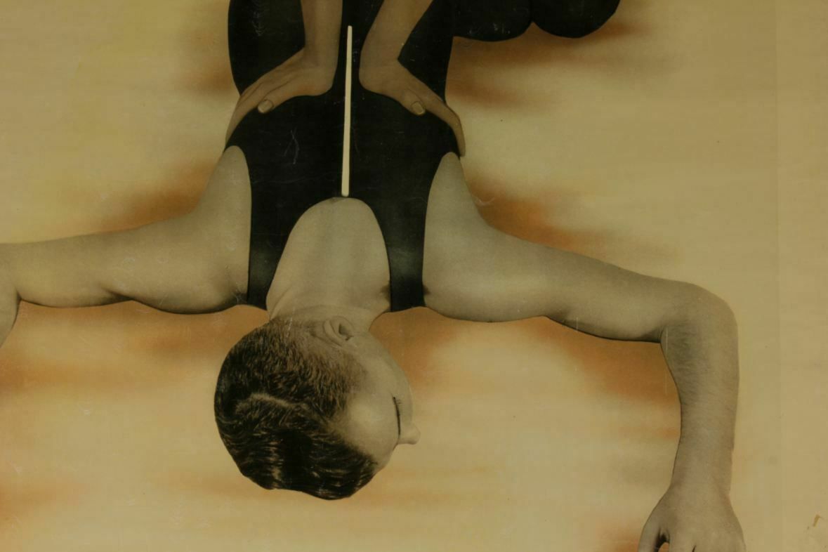 Respiration Medical Body Wall Chart Poster. St John Ambulance. C1940. photo vinterior