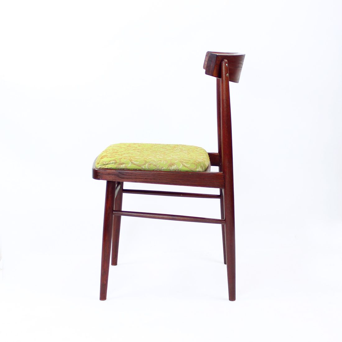 Set Of 4 Dining Chairs In Oak By Ton, Czechoslovakia 1960s photo for sale