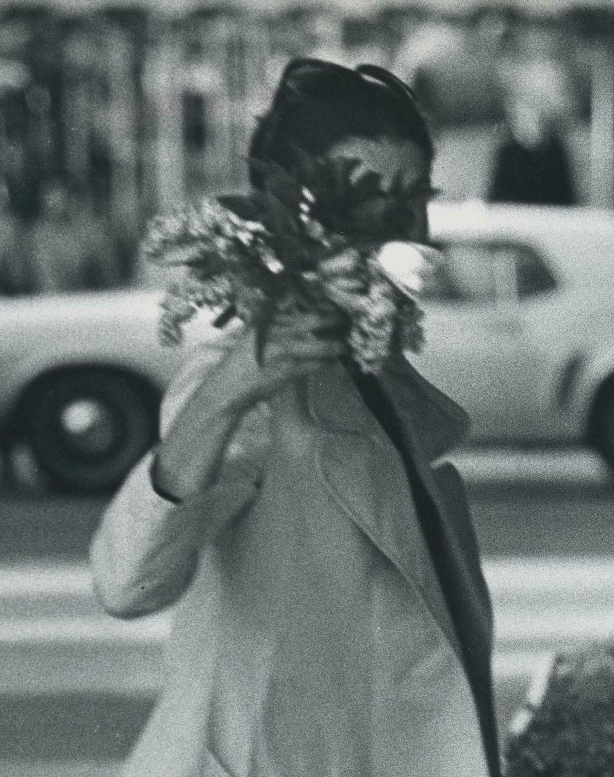 Ron Galella Jackie Onassis, Black And White Photography, Ca. 1960 1960s photo furniture