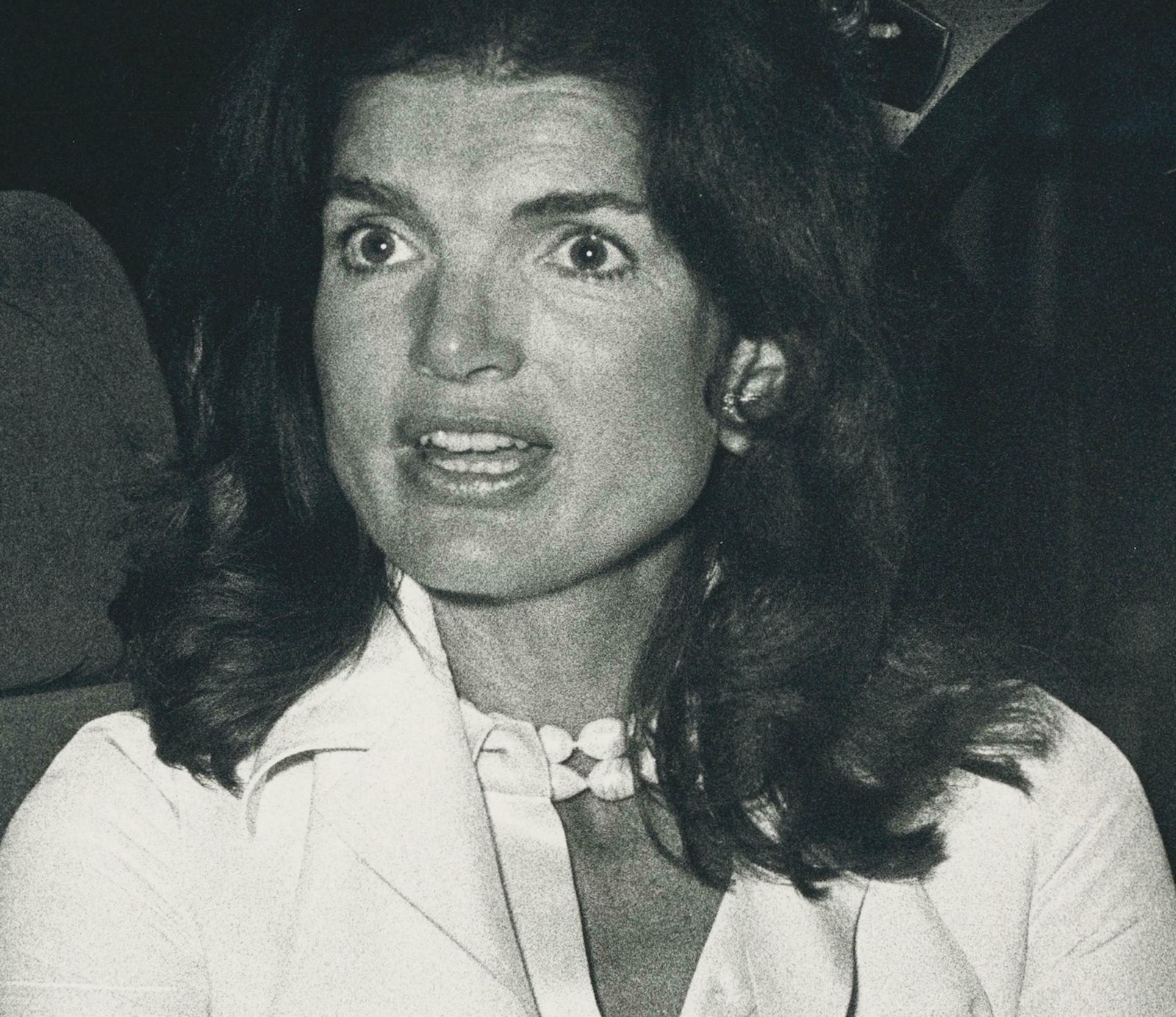 Göksin Sipahioglu Jackie Kennedy, Black And White Photography, Ca. 1970s 1970s photo furniture
