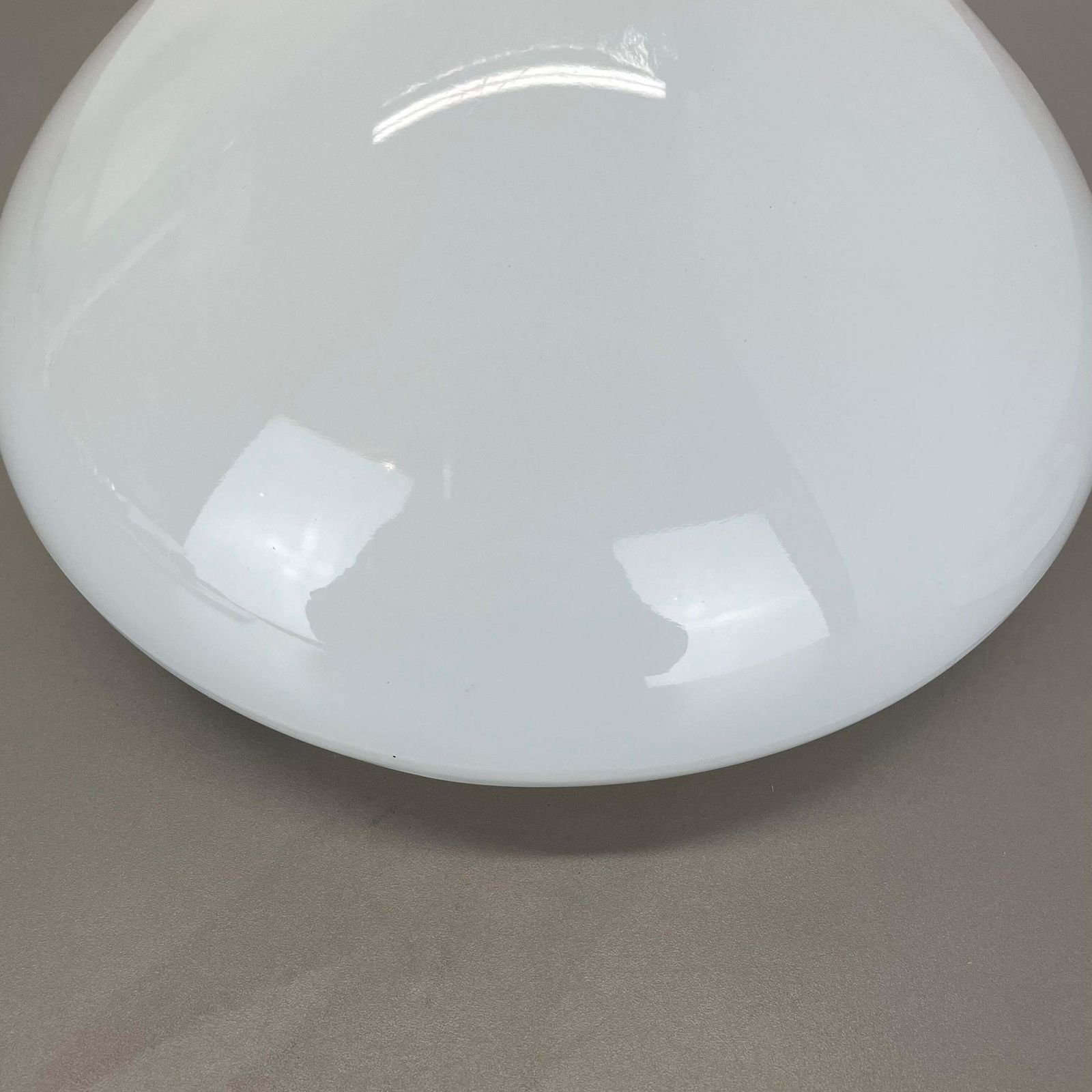 Lighting 30cm Glass Ceiling Wall Light "Wv339" By Wilhelm Wagenfeld Lindner Germany, 1960 photo