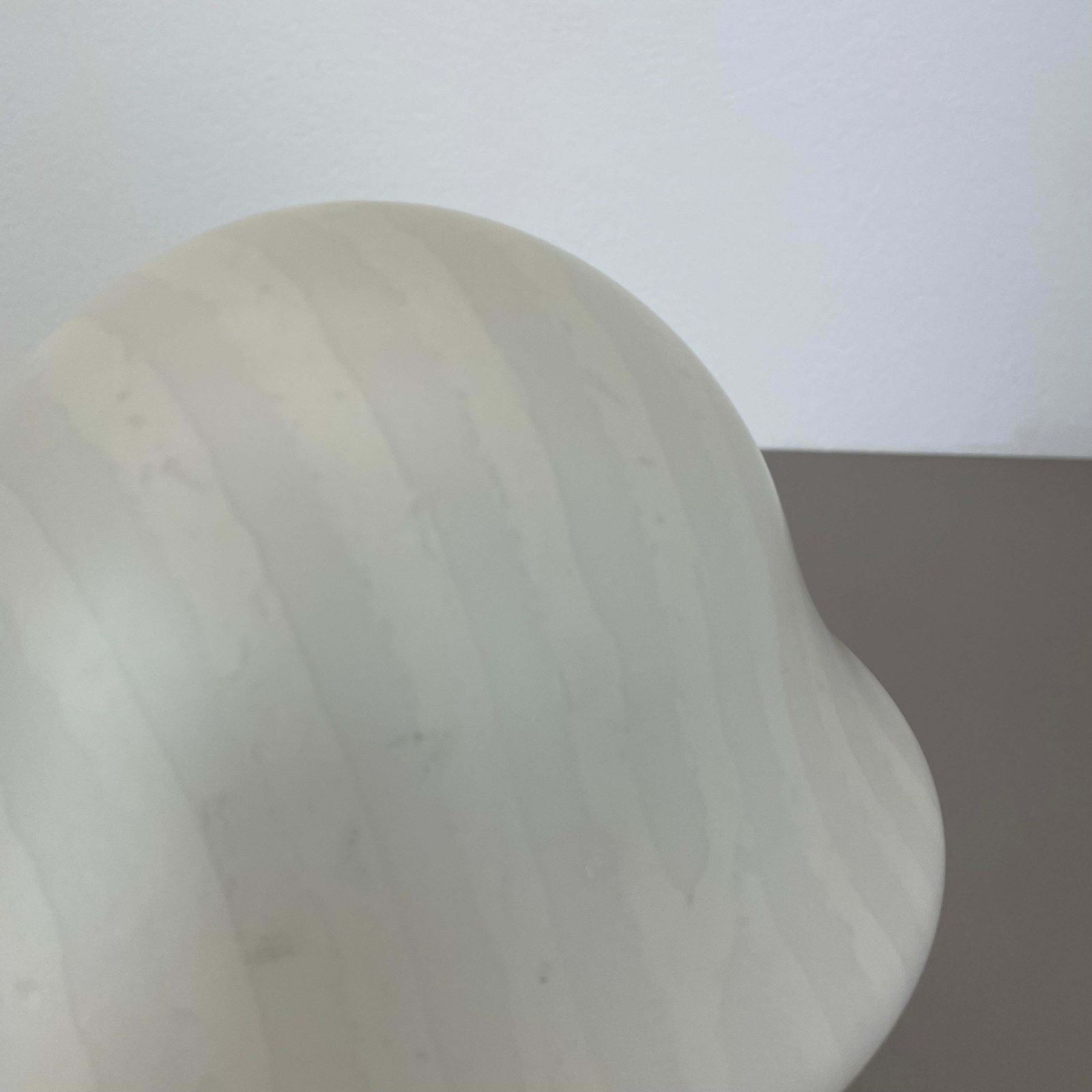 photo for sale Original Glass Mushroom Zebrano Desk Light By Peill & Putzler Germany 1970s No2