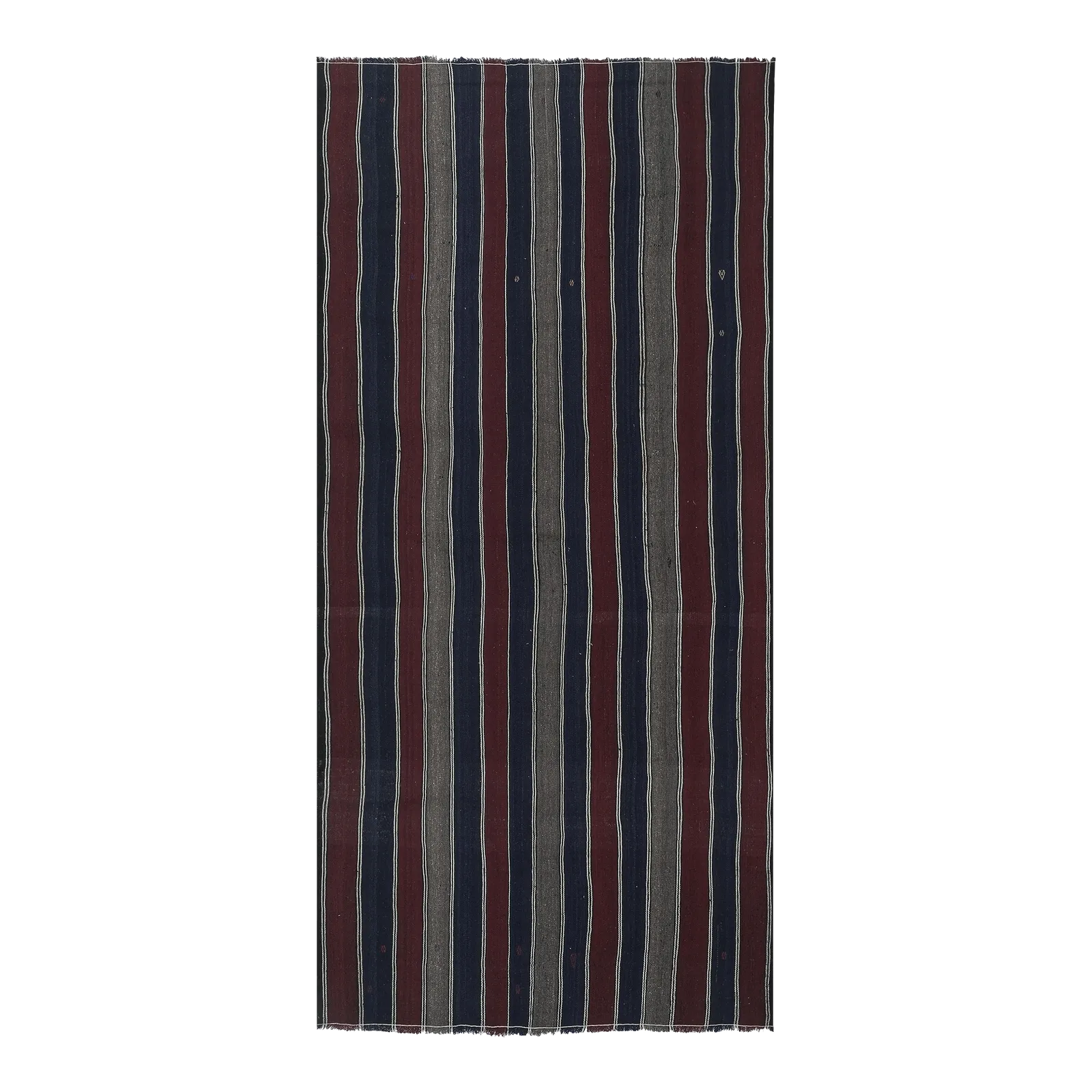 Textiles Turkish Organic Hemp Sisal Kilim Rug 172 X 358 Cm photo