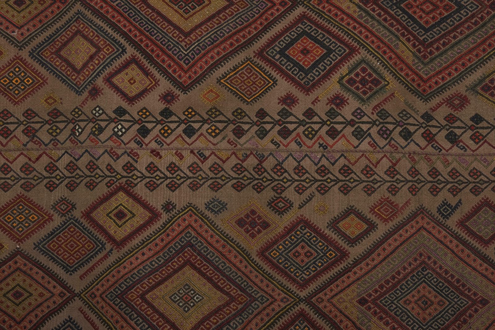Turkish Jajim Kilim Rug  175 X 203 Cm photo for sale