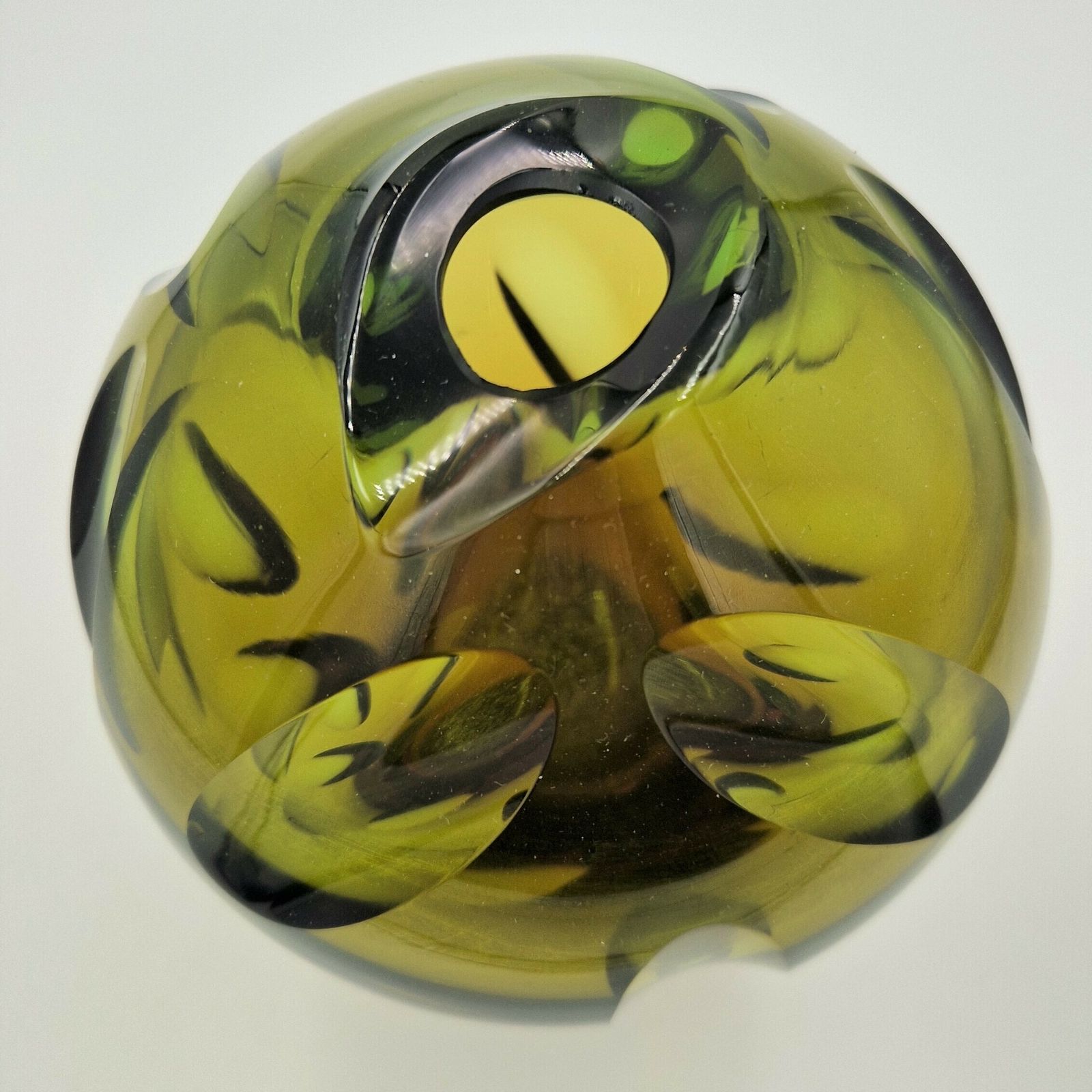Wmf Glass Vase By Erich Jachmann For Wmf. 1950   1959 photo Home Decor
