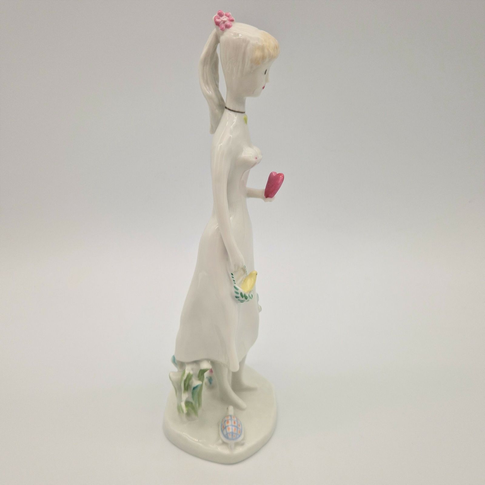 Porcelain Figure By R. Peynet For Rosenthal. 1950   1959 photo vintage