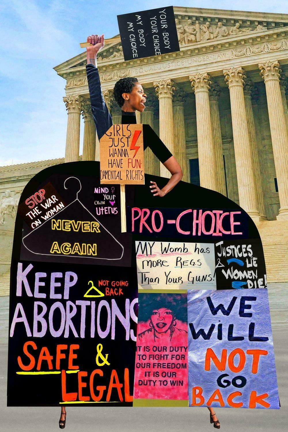 Johanna Goodman Plate 463 Abortion By Johanna Goodman (Women's History, Figurative Print)