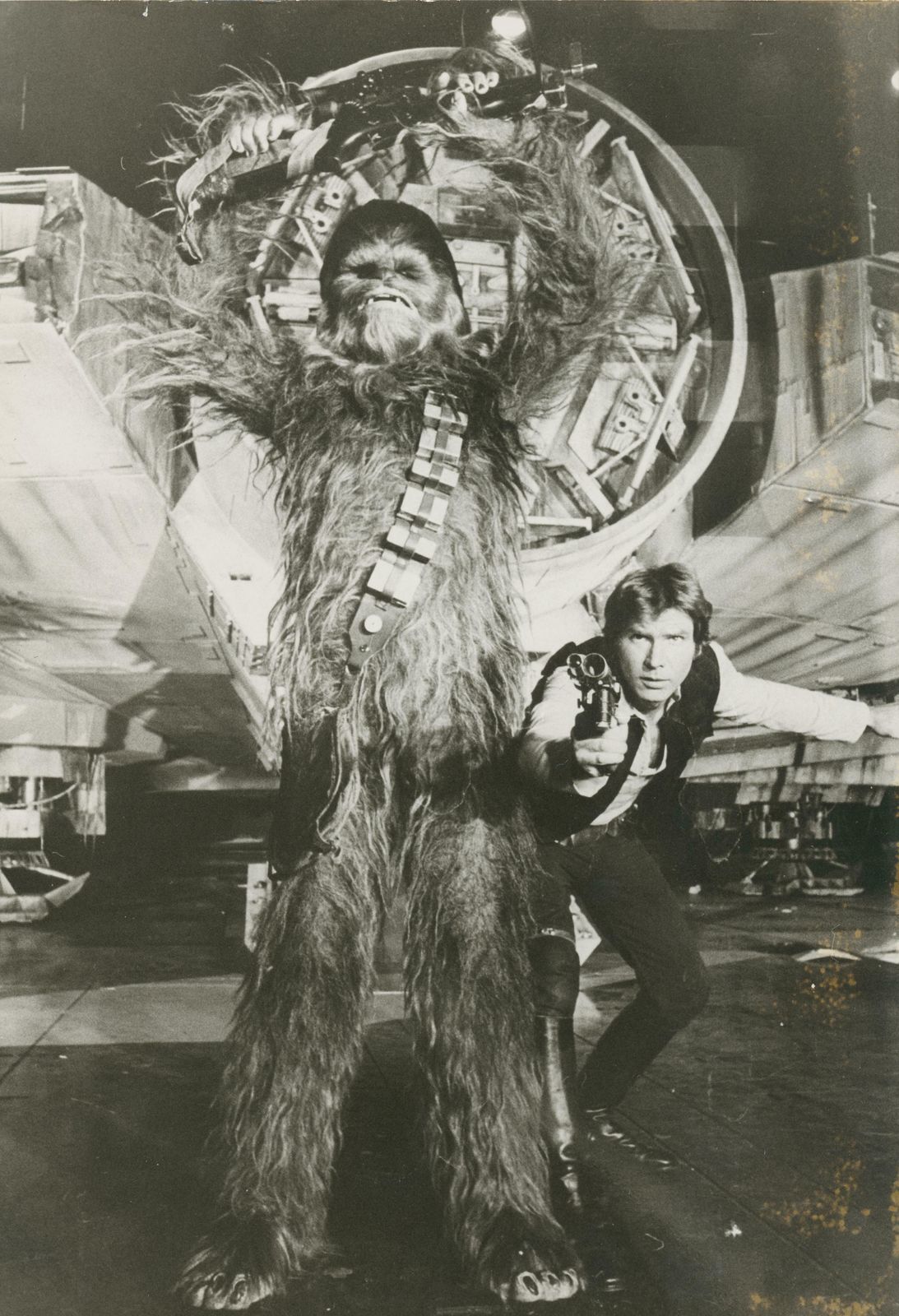 Star Wars, Chewbacca And Luke, Sience Fiction Filmstill, 1977 1977
