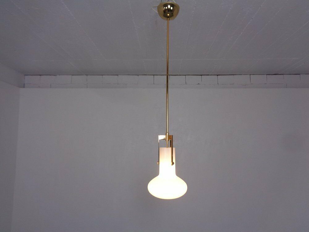Murano Pendant Lamp By Ignazio Gardella For Azucena, Italy, 1950s photo Lighting