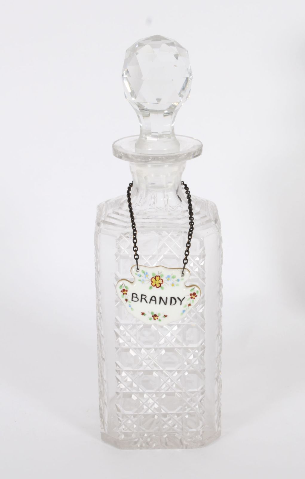 photo buy Vintage Group Of 3  Crystal Cut Decanters  20th C