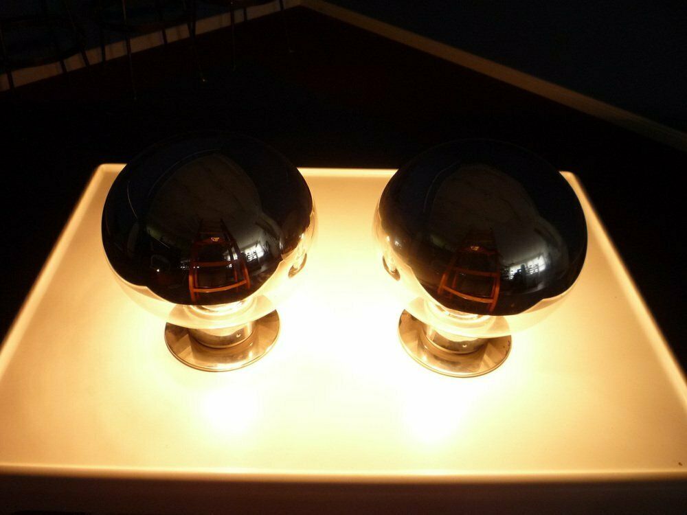 Glass Table Lamps By Motoko Ishii For Staff, 1960s, Set Of 2 photo for sale