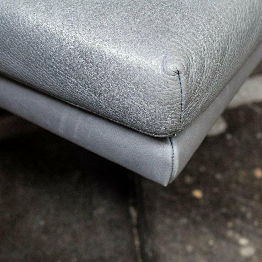 Swivel Armchair & Ottoman Attributed To Gerard Van Den Berg, 1980s, Set Of 2 photo for sale