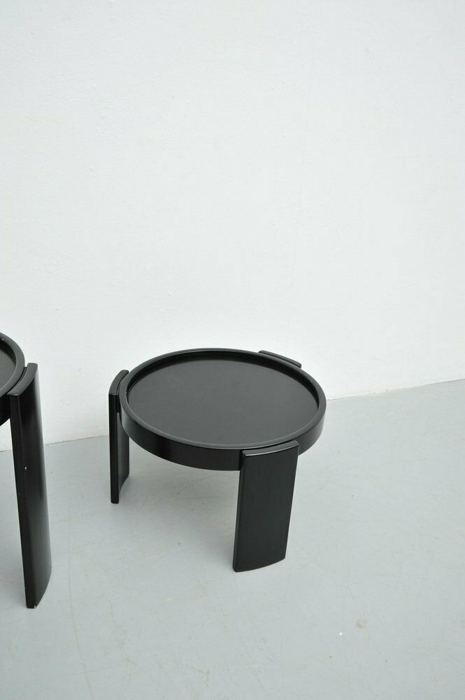 Model 780/783 Tables By Gianfranco Frattini For Cassina, Set Of 2 photo buy