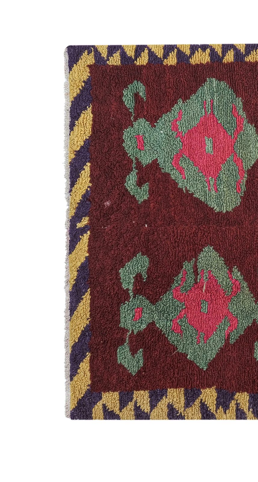 1970 Vintage Turkish Tulu Rug 115 X 130 Cm photo for sale