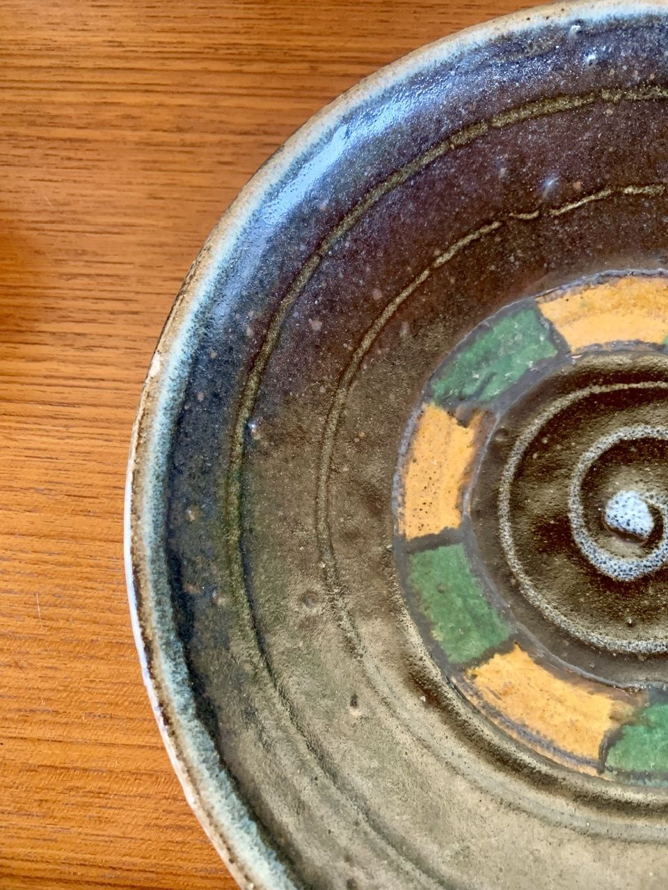 Mid Century, Glazed Earthenware Bowl, California, USA, 1960s photo Home Decor