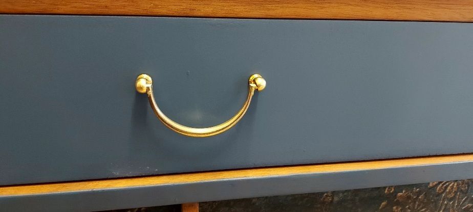 Vintage 1960's Bureau, Styles And Mealing Ltd Stamp photo Furniture