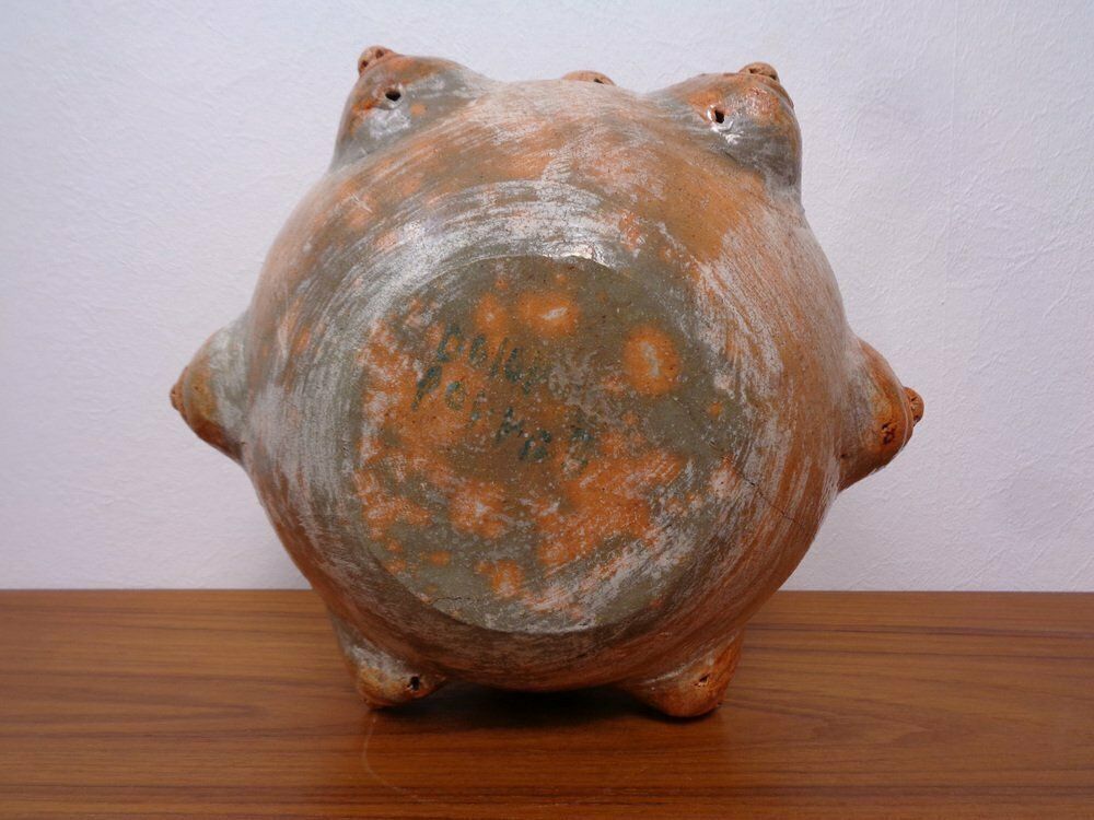 photo vintage Studio Ceramic Vase By Dolores Porras, Mexico, 1990s