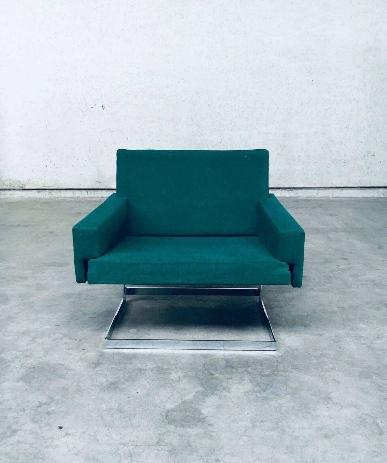 photo furniture Mid Century Modern Belgisch Design Zweefstoel, Jaren 1960