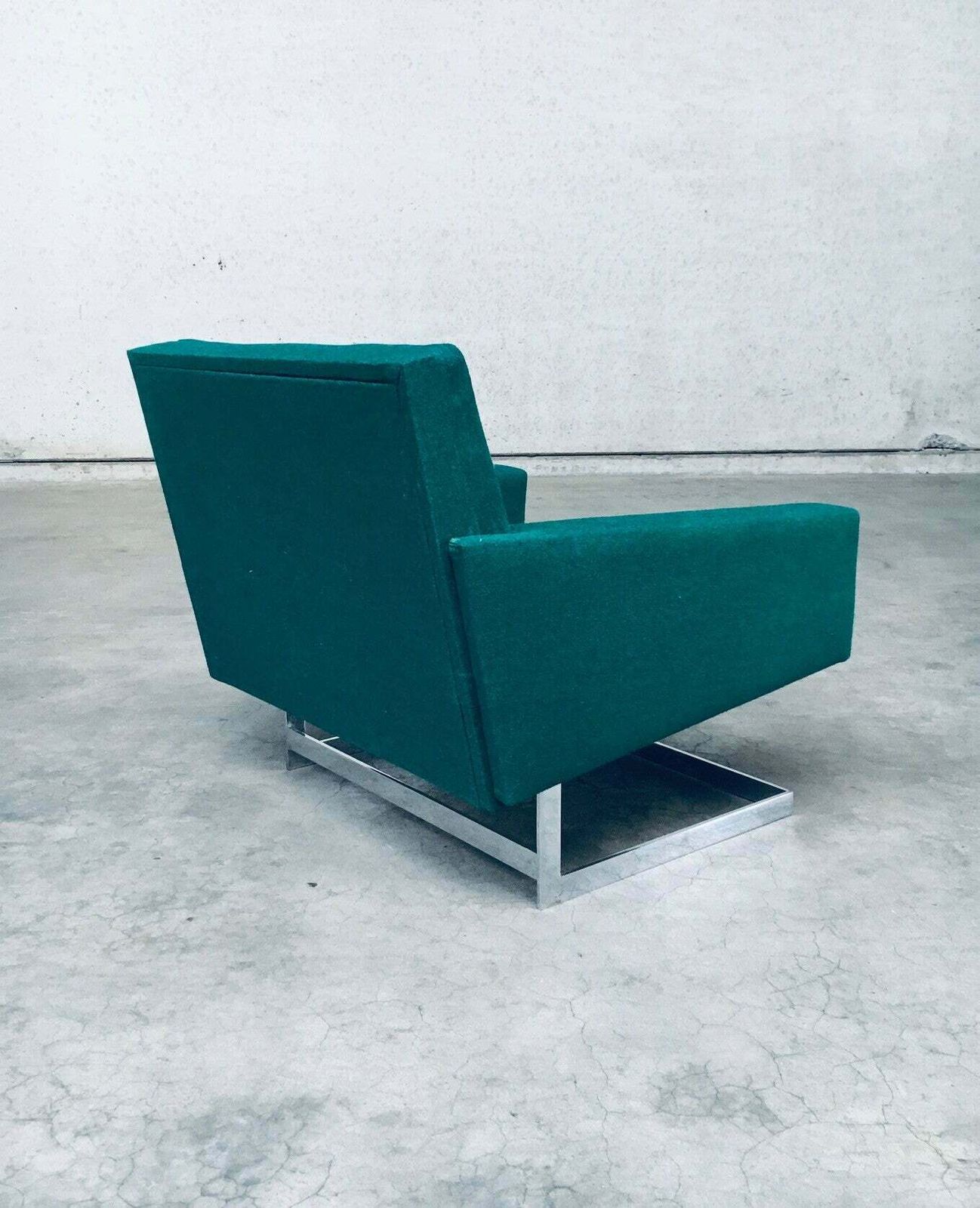1950.0 1960's Midcentury Modern Belgian Design Floating Lounge Chair photo