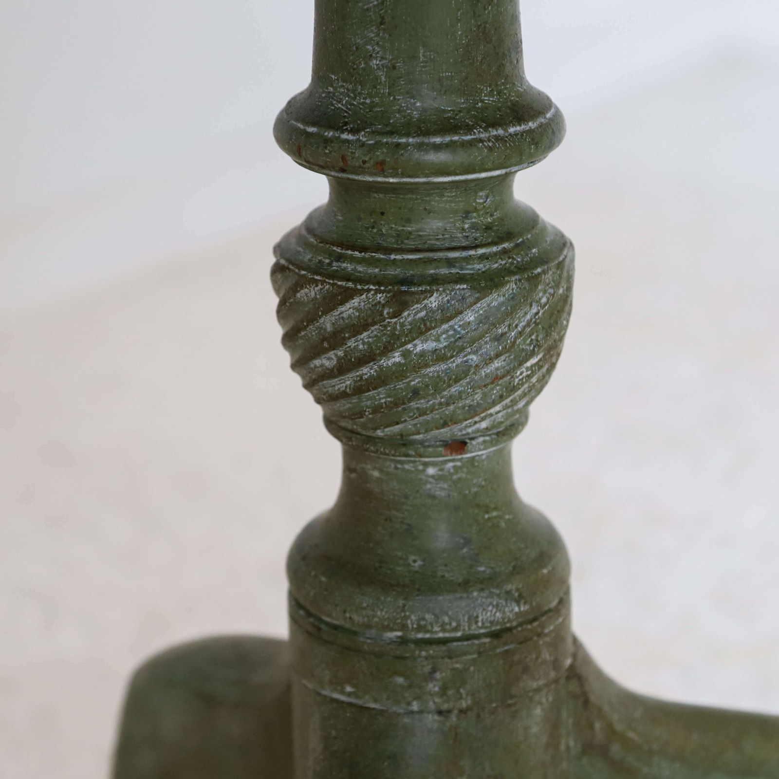 English Georgian Period Provincial Tripod Table With Later Paint photo buy