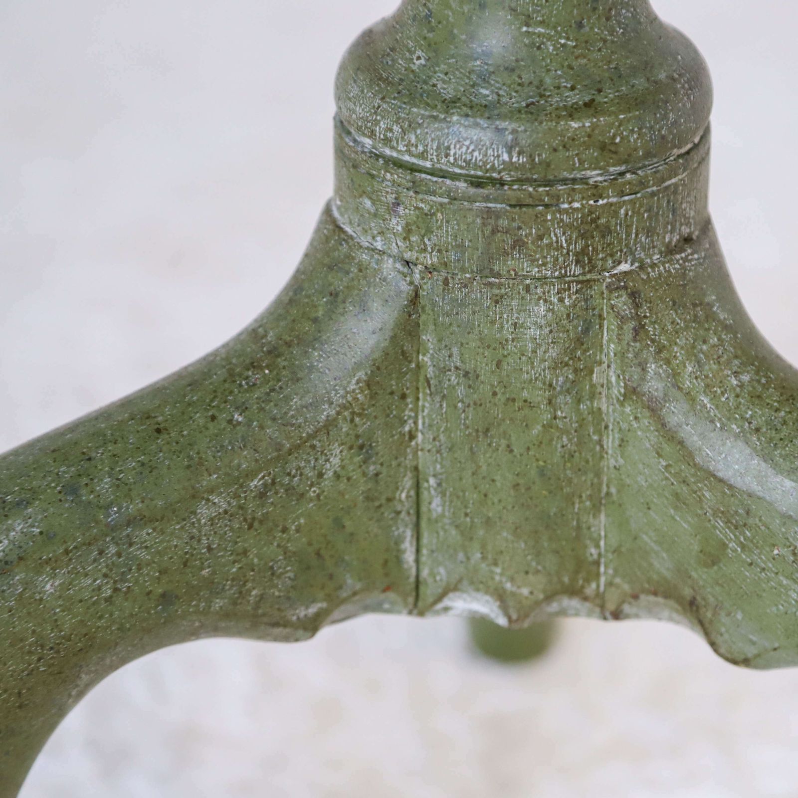 photo for sale English Georgian Period Provincial Tripod Table With Later Paint