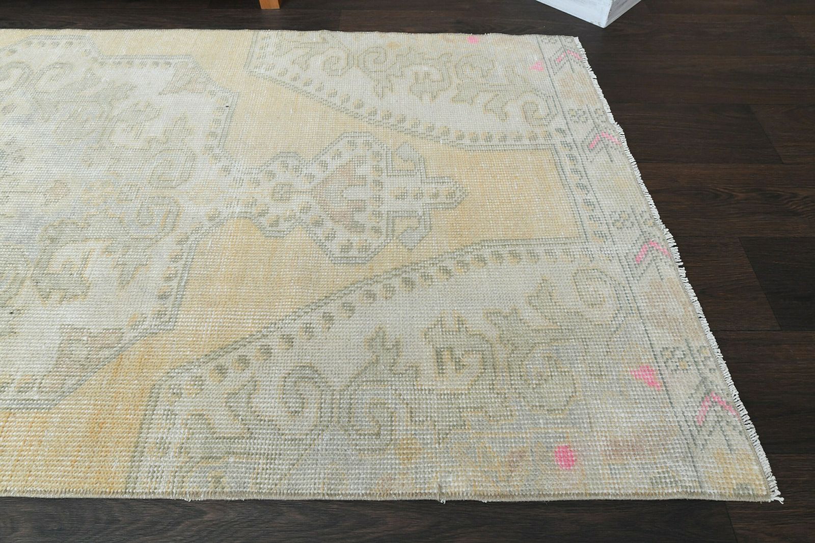 3.1x7.3 Ft Turkish Runner Rug, Vintage Runner Rug, Oushak Runner Rug, Antique Carpet, Hallway Rug, 3x7 Runner Rug, Bohemian Rug, Kitchen Rug photo buy